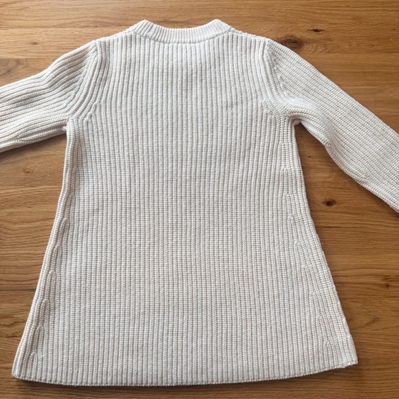 Theory Barda Fine Haven Wool Cashmere Sweater in Ivory Size P/TP - Picture 9 of 10